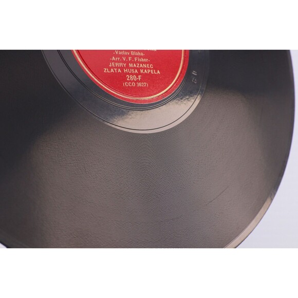 Jerry Mazanec - Rano Raničko / Chaloupky Pod Horami 1941 10" 78rpm Record 280-F - Picture 10 of 16